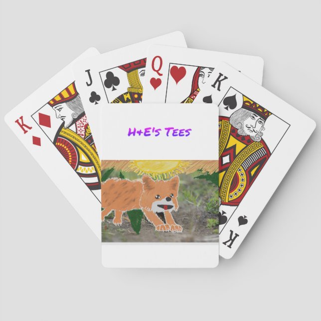Fuchs Spielkarten (Rückseite)