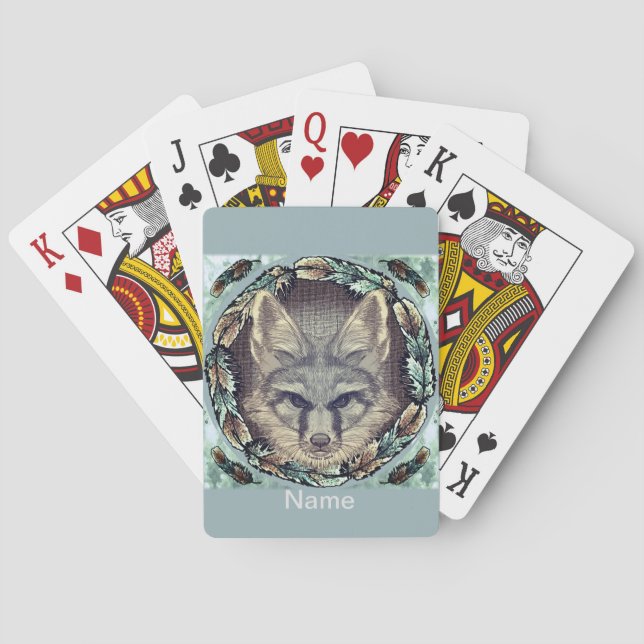 Fuchs Spielkarten (Rückseite)