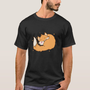 Fuchs Träumendes Tier Natur Umwelt roter Fuchs T-Shirt