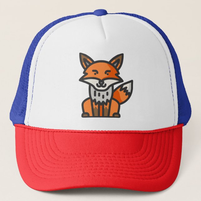 Fuchs Truckerkappe (Vorderseite)