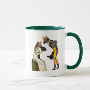 Fuchs-Umwerben Tasse