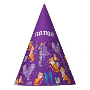 Fuchs und Eule Partyhütchen