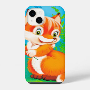 Fuchs und Schmetterling iPhone Hülle