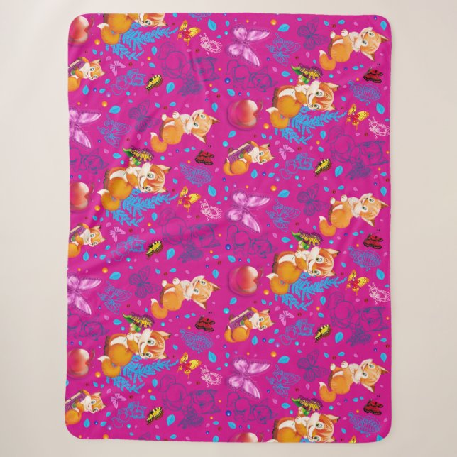 Fuchs und Schmetterling Sherpadecke (Vorderseite)