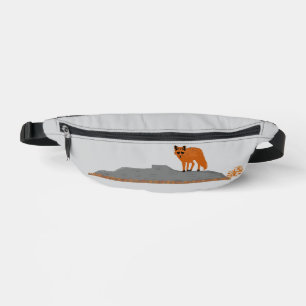 🦊Fuchsbauchtasche auf Felsen Bauchtasche