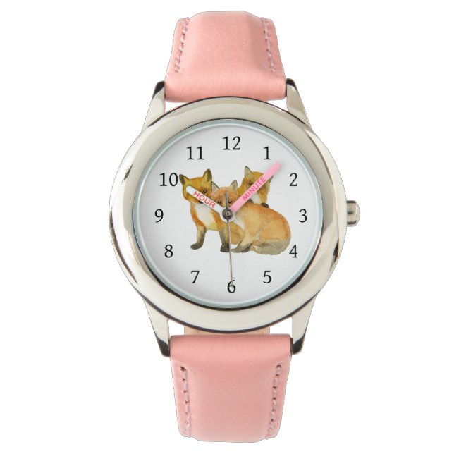 Füchse Armbanduhr (Vorderseite)