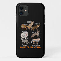 Füchse der Welt Funny Fox Stuff Tiere Educati