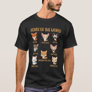 Füchse des Shirts Funny Fox Animals Educati