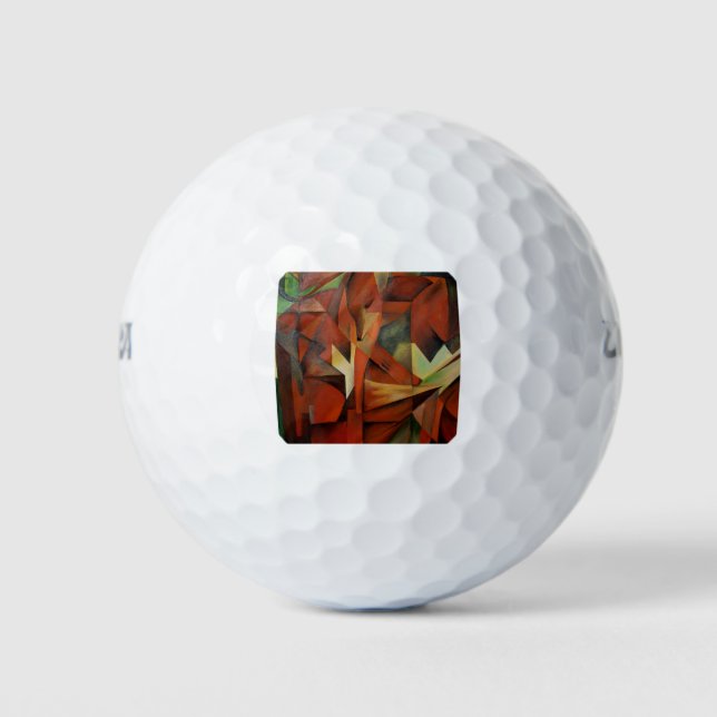 Füchse Golfball (Vorderseite)