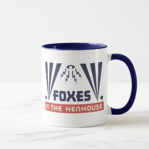 Füchse im Henhouse Tasse