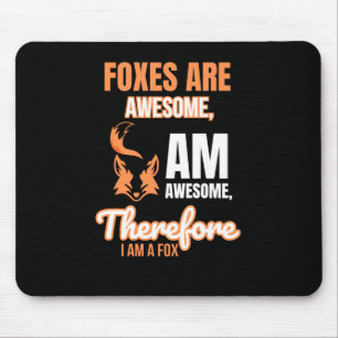 Füchse sind Phantastisch - Funny Fox Lover Design Mousepad