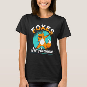 Füchse sind Phantastische Dabbing Fox Vixen Tier T-Shirt