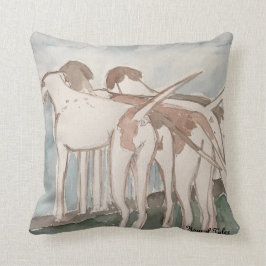 Füchse und Hunde Kissen