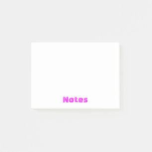 Fuchsia-Bemerkungen Post-it Klebezettel