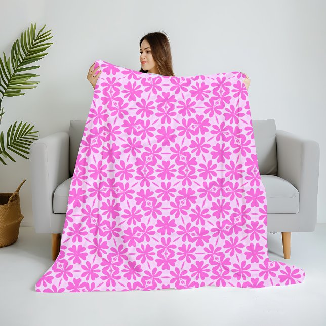 Fuchsia-Blume Fleecedecke (Von Creator hochgeladen)