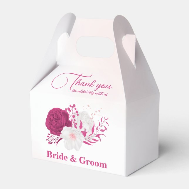 Fuchsia-Blume Geschenkschachtel (Vorderseite)