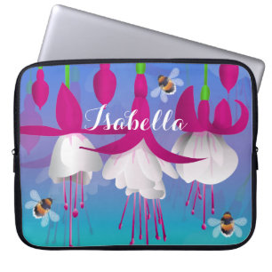 Fuchsia-Blume Laptopschutzhülle