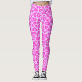 Fuchsia-Blume Leggings