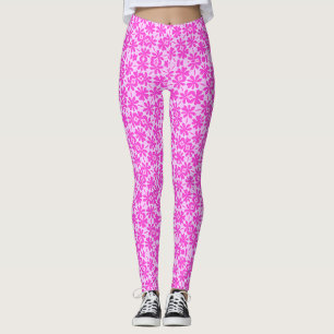 Fuchsia-Blume Leggings