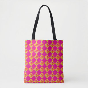 Fuchsia-Diamant-Tragetasche Tasche