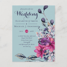 Fuchsia Dreams koordiniert das Spiel und das tiefe Postkarte