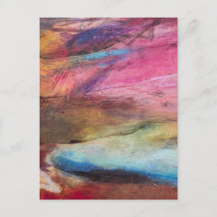 Fuchsia Expression Postkarte