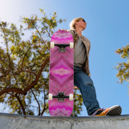 Fuchsia-Fantasie Skateboard