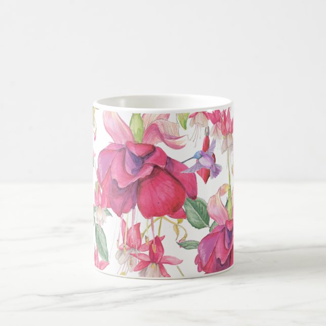 Fuchsia Fantasy Kaffeetasse (Mittel)