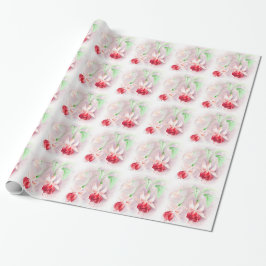 Fuchsia feine Art rosa Umhüllung Geschenkpapier