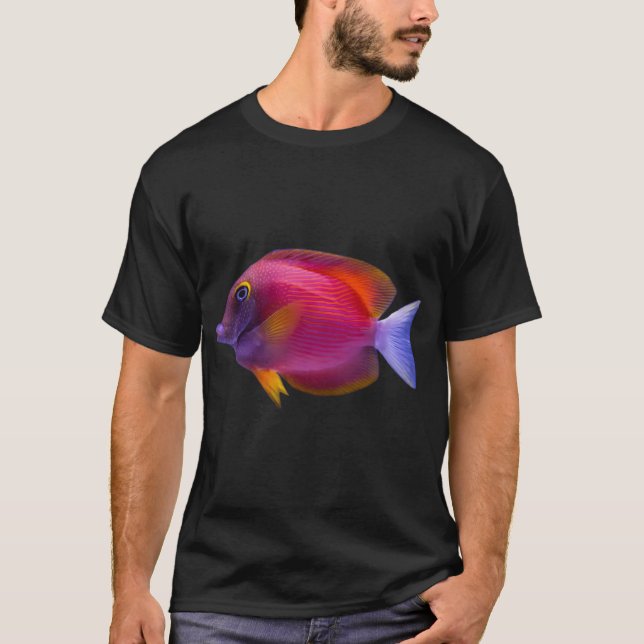 Fuchsia-Fisch T-Shirt (Vorderseite)