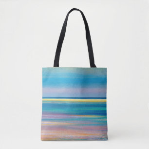"Fuchsia Fusion" Abstrakte Seascape Tasche