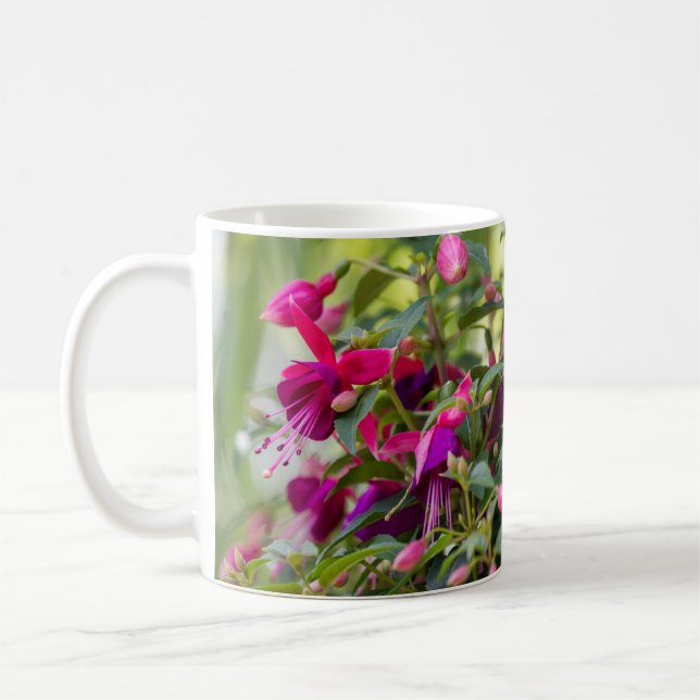 Fuchsia-Pflanze Kaffeetasse (Links)