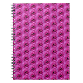 Fuchsia Ranunculus - Modernes Blumendesign Notizblock