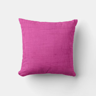Fuchsia Rosa Vollfarbene Kissen