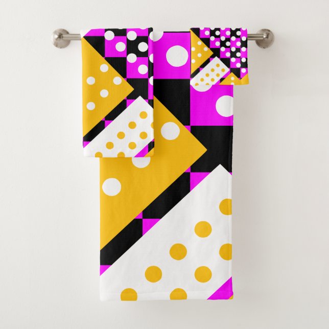 Fuchsia rose et jaune (En situation)