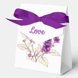 Fuchsia Schmetterlingsbusch Geschenkschachtel