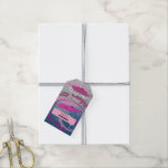 Fuchsia & Soft Pink Pinselstrich immer und für imm Geschenkanhänger<br><div class="desc">Jedes Tag ist eine Touch der Romantik. Mit Fuchsien und sanft rosa Strichen,  die auf einer Rindrop-Textur verteilt sind,  verleihen diese personalisierten Tags Ihren Gefallen oder Geschenken sofortige Eleganz und Wärme. Ideal für Hochzeiten,  Brautpartys oder Geburtstage,  die einen kleinen Glamour erfordern.</div>