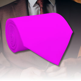 Fuchsia Solid Color | Klassisches Elegant Krawatte
