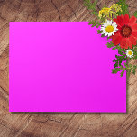Fuchsia Solid Color | Klassisches Elegant Notizblock<br><div class="desc">Fuchsia Solid Color | Classic | elegant | Trendy | Stilvoll | Geschenk</div>