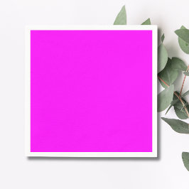 Fuchsia Solid Color | Klassisches Elegant Serviette