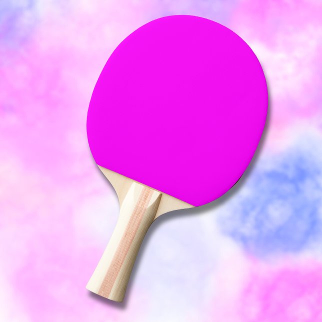 Fuchsia Solid Color | Klassisches Elegant Tischtennis Schläger (Von Creator hochgeladen)