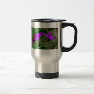 Fuchsia-Spinnkraut-Zwillinge Wildblumen-Geschenke Reisebecher