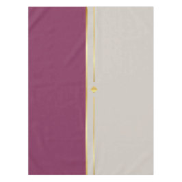 Fuchsia & Taupe Haven Tischdecke