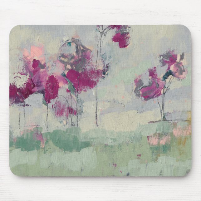 Fuchsia Treeline Mousepad (Vorne)
