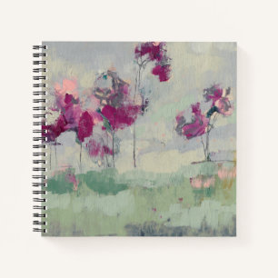 Fuchsia Treeline Notizbuch