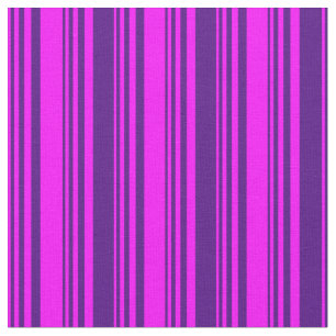 Fuchsia und Indigo-Muster Stoff