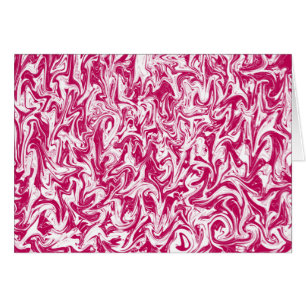 Fuchsia & White Swirl