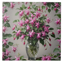 Fuchsias-Blume in Vase