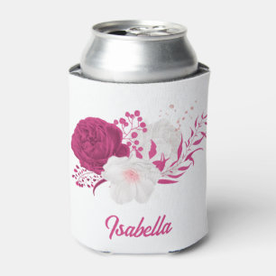 Fuchsien-Blumen Botanische Hochzeit Dosenkühler