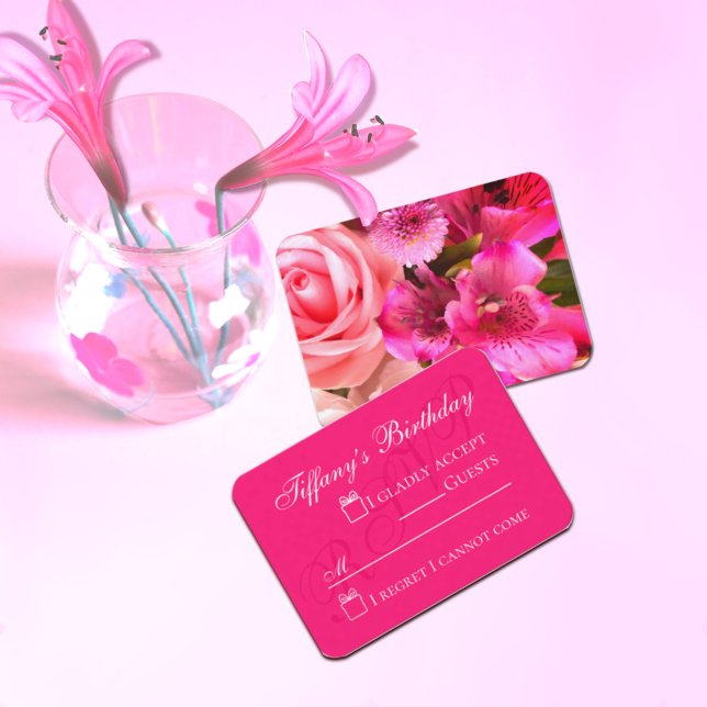 Fuchsien-Blumen-Karte Begleitkarte (Von Creator hochgeladen)